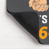 67 Nye 2026 New Years Funny 6 7 Number Six Seven M Mousepad (Ecke)