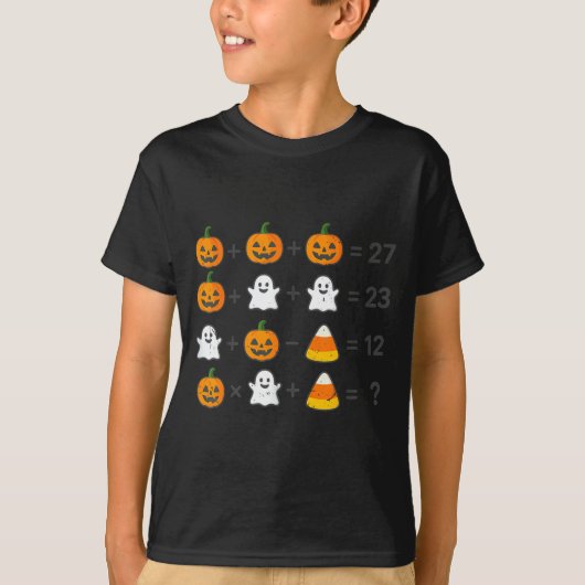 67 Order Operations Math Teacher Halloween Costume T-Shirt (Vorderseite)