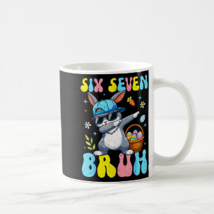 67 Ostertag Hase Six Seven Bruh Dabbing Kaninchen Kaffeetasse