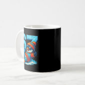 67 Penguin Soccer Funny Winter Meme Gift Kaffeetasse (Vorderseite Links)