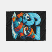 67 Pinguin Fußball Lustiges Winter Meme Geschenk Fleecedecke (Vorderseite (Horizontal))