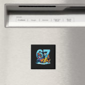 67 Pinguin Fußball Lustiges Winter-Meme-Geschenk _ Magnet (In Situ (Geschirrspüler))