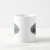 67 Pontiac GTO_blue Kaffeetasse (Mittel)