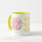 67 Reasons We’re Egg-cellent Friends! Easter Tasse (Vorderseite Links)
