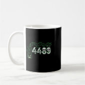 67 Root Sechs Sieben 6 7 Meme Lustiges Halloween-K Kaffeetasse (Links)