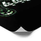 67 Root Sechs Sieben 6 7 Meme Lustiges Halloween-K Poster (Ecke)