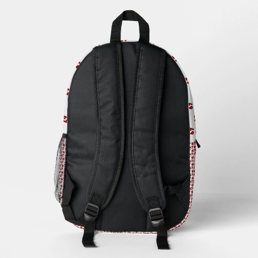 "67" Rucksack (Rückseite)