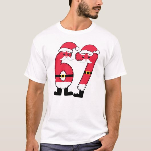 67 Santa Christmas Family Matching Tshirt (Vorderseite)