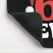 67 Santa Hat Christmas Six Seven Funny Sayings T S Mousepad (Ecke)