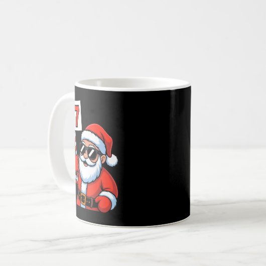 67 Santa Six Seven Christmas Kaffeetasse (Vorderseite Links)