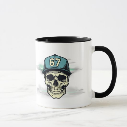 67 Schädel Tasse (Rechts)