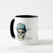 67 Schädel Tasse (Vorderseite Links)