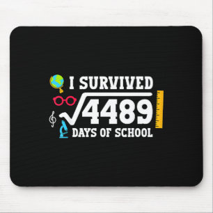 67. Schultag 67 Quadratwurzel 4489 Sechs Sieben B Mousepad