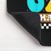 67. Schultag 67 Tage schlauer Lehrer Junge Mädchen Mousepad (Ecke)