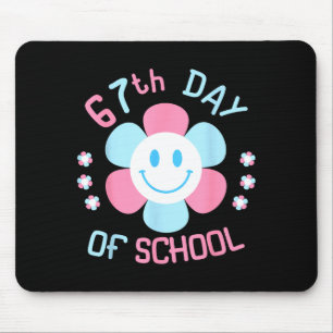 67. Schultag Lustig 100. Schultag Schüler  Mousepad