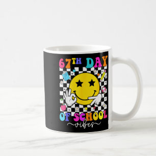 67. Schultag Stimmung 67 Meme Süßes Lächeln Gesich Kaffeetasse