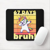 67 Schultage Bruh Lustiger Lehrer Kinder Dabbing Mousepad (Mit Mouse)