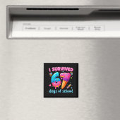 67 Schultage Ich überlebte Lehrer Schüler 100 Magnet (In Situ (Geschirrspüler))
