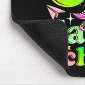 67 Schultage Lustig 6-7 Kinder Mädchen Einhorn Din Mousepad (Ecke)