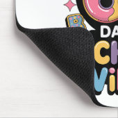 67 Schultage Meme100. Schultag Vibes Pi Mousepad (Ecke)