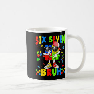 67 sechs sieben bruh Puzzle-Teil für Kinder Mama L Kaffeetasse