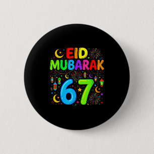 67 sechs sieben frohes eid mubarak kinder eid al button
