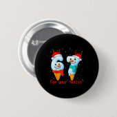 67 Sechs Sieben Für Dein Gefühls-Meme Weihnachten Button (Vorne & Hinten)