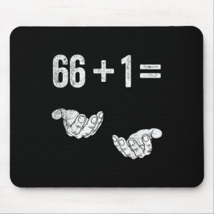 67 Sechs Sieben Mathe Mathematik Brainrot Gleichun Mousepad
