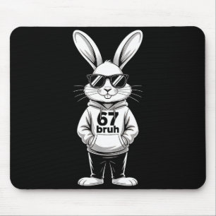 67 sechs sieben Meme 6 7 lustiger Ostertag für Jun Mousepad