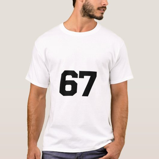 67 Sechs Sieben T-Shirt (Vorderseite)