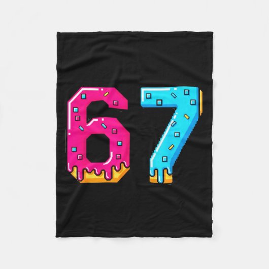 67 Shirt Baseball Life Style 101 Apparel Youth Dri Fleecedecke (Vorderseite)
