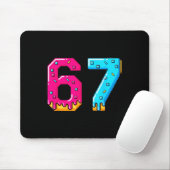67 Shirt Baseball Life Style 101 Apparel Youth Dri Mousepad (Mit Mouse)