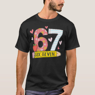 67 Shirt For Teachers 67 Meme Girls Women Teacher 