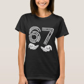 67 Shirt, Funny Shirts 67 Kid Meme Six Seven Graph (Vorderseite)