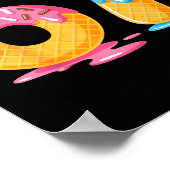 67 Shirt Ice Cream Shorts Funny Meme Slang Six Sev Poster (Ecke)