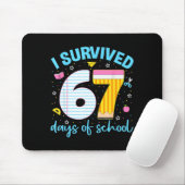 67 Shirt Lehrer Kinder 6 7 Meme Ich überlebte 67 T Mousepad (Mit Mouse)