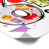 67 Shirt Teacher 6 7 Meme Women Girls Teachers Six Poster (Ecke)