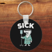 67 Sick Seven Six 6 7 Meme  Schlüsselanhänger (Vorderseite)