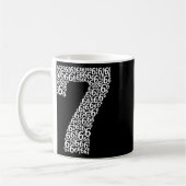 67 Siebenundsechzig Halloween-Kostüm-Design Lustig Kaffeetasse (Links)
