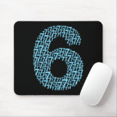 67 Siebenundsechzig Halloween-Kostüm-Design Lustig Mousepad (Mit Mouse)