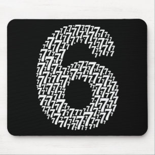 67 Siebenundsechzig Halloween-Kostüm-Design Lustig Mousepad