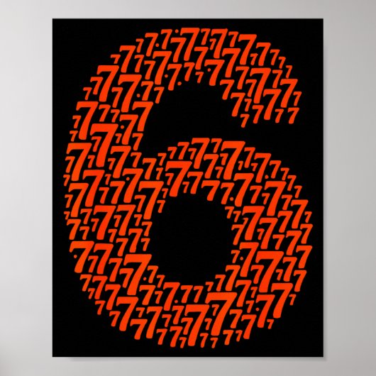 67 Siebenundsechzig Halloween-Kostüm-Design Lustig Poster (Vorne)