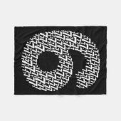 67 Siebenundsechzig Halloween-Kostümdesign Lustig Fleecedecke (Vorderseite (Horizontal))