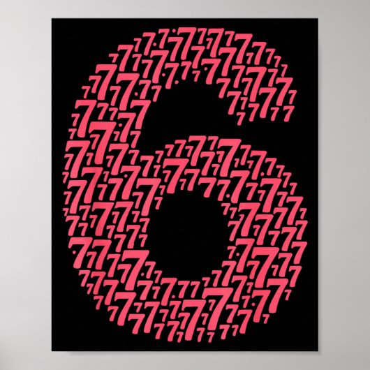 67 Siebenundsechzig Halloween-Kostümdesign Lustig Poster (Vorne)