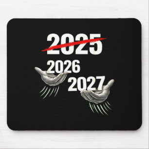 67 Silvester 2026 Lustige Neujahrsfeier Sechs Sieb Mousepad