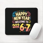 67 Silvester - Frohes Neues Jahr 2026-7 Lustig 67 Mousepad (Mit Mouse)