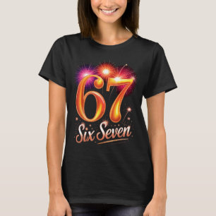 67 Silvester-Party-Pyjama-Shirt 6 7 Meme 67 20 T-Shirt
