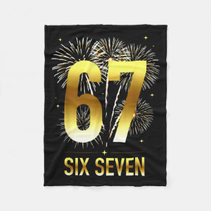 67 Silvesterparty-Pyjama-Shirt 6 7 Meme 67 20 Fleecedecke