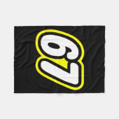 67 Six Seven 6 7 Boys Girls Kids Teens Tee  Fleecedecke (Vorderseite (Horizontal))