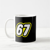 67 Six Seven 6 7 Boys Girls Kids Teens Tee Kaffeetasse (Links)
